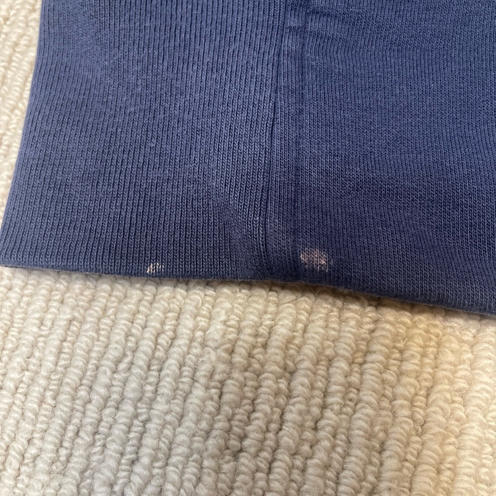 Nike Quarter Zip Tennis Pullover Sweatshirt Navy Blue Size Medium - Picture 4 of 9